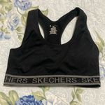 Skechers Sketchers Seamless 4 Way Stretch Sports Bra Women’s Size Medium Black Color Photo 0