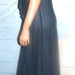 Charter Club Black White Polka Dot Maxi Dress 10 Photo 3