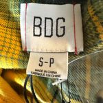 BDG Urban Outfitters  Caleb Sporty Plaid Flannel Shirt Size Small NWT Grunge 90s Photo 12