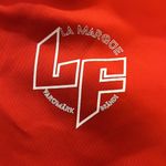 LF The Brand Red High Neckline Cropped Jacket. Photo 6