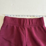 Women's Les Tien Bella Bell Bottom STRUCTURED FLEECE Sweatpants burgundy XS Red Photo 13