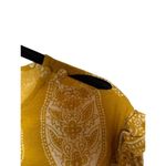 M.A.B.E. Apparel Athena Boho Blouse Top Sz. M Yellow Size M Photo 7