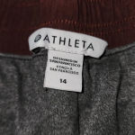 Athleta Womens Maroon Lined Brooklyn Jogger Pants 14 Photo 3
