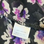 MISA Los Angeles Misa Dress Black w/ Pink & Purple Floral Lillian Mini Dress Sz S GUC Photo 8