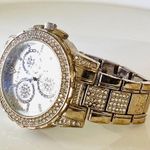 Bebe SILVER DIAL CRYSTAL BEZEL WATCH Photo 2
