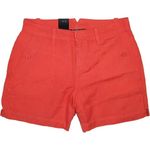 Calvin Klein Womens Porcelain Rose Linen Beach Summer Shorts Size 10 Photo 3