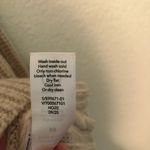 Athleta  Sierra Crew Sweater XS Coconut Wool Blend Cream New NWT Chunky Knit Photo 5