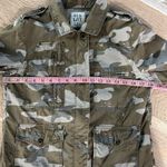 Old Navy  Camo Utility Jacket Women’s S | Zip Front Military Cargo Pockets Y2K Photo 6