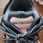 Balenciaga  Pink Gray Edgy Feminine Old Money Y2K Fashion Comfy Sneakers Size 6 Photo 8