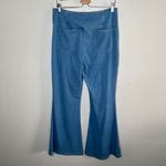 Halara  High-Waisted Cross Over Casual Flare Leg Denim Pull on Pants XL Photo 7