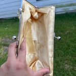 Beaded Gold Clutch with Multicolor Accents Photo 8