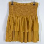 Anthropologie  Saturday Sunday tiered ruffle skirt size large Photo 0
