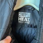 32 Degrees Heat Black Puffer Vest Ski Jacket Full Zip  Womens Medium Sleeveless Photo 6