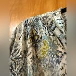 IRO  Paris Deniz Ruched Printed Cotton Mini Dress Green Designer NWT 38 MSRP $400 Photo 6