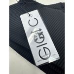 Brand New GIGI C X Revolve Women's Size Medium Black Andrea Bra Knit Photo 4