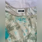 vintage floral cream and blue mini dress with sequins Size M Photo 4