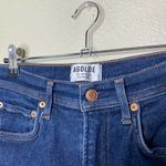 AGOLDE  Roxanne Super High Rise Skinny Denim Jeans Medium Wash Indigo Size 27 Photo 4
