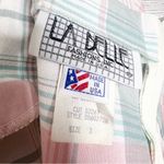 Plaid Short Sleeve Dress Pink Photo 3