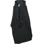 BCBGMAXAZRIA NWT BCBG MaxAzria Tara in Black Mini Floral Chiffon Ruffle High Low Dress XXS Photo 1