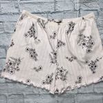 Liz Claiborne M/L floral print tank top & shorts pajama set light pink Photo 7