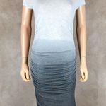 Bar III  Ombré Side-Ruched Short Sleeve Sweater Dress NEW XS Photo 1