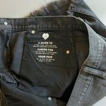 Madewell  Black Wash Denim Mini-Skirt EUC Photo 6