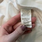 Shoshanna Ivory V-Neck Split Sleeves Blouse Minimalist Career Workwear Size S Photo 4