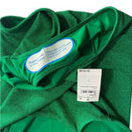 Good American 90s Hot metallic green one shoulder One Piece swimsuit 3 L Photo 9