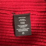 Theory Ribbed Crewneck Short Sleeve Sweater Dress, Red, Size M New w/Tag Photo 7