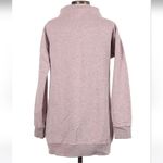 Gymshark Heathered Light Pink Oversized Mock Neck Tunic Sweater Sweaterdress S Photo 3