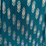 Free People Teal Vintage Maxi Dress Photo 4