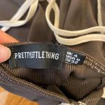 Pretty Little Thing brown bodycon dress Photo 6