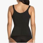 Sweat Zip Shapewear Vest Waist Trainer Tummy Control Body Shaper Black Size M Photo 1