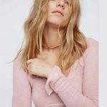 Free People Intimately Super Scoop Top Ballet Pink Size Medium Photo 6