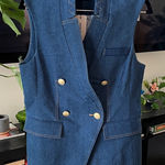 Jason Wu  size med Denim Vest Photo 0