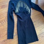 Cousin Couture Black fringe dress Photo 1