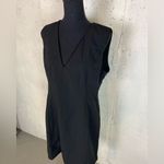 #170 COMMENSE Linen Blend Minimalist Little black Dress Size XL Photo 1