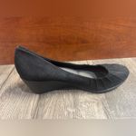 Chic Black Wedge Shoes for Women Size 13 Photo 3