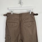 Banana Republic  Heritage Explorer Pant Brown Utility Cargo Linen Blend Womens 6 Photo 4