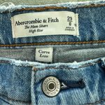 Abercrombie & Fitch Women’s The Mom Short High Rise Curve Love Size 8 Photo 4