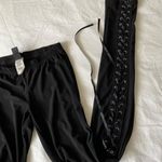 Windsor Black Lace Up Leggings Photo 1
