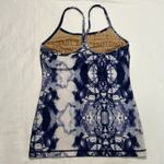 Lululemon Power Y Tank Ink Blot Indigo Size 4 Photo 1