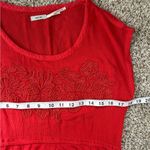 Kimchi Blue 🦋  Urban Outfitters Pink Coral Beaded Cold Shoulder Mini Dress Tunic Photo 7