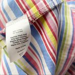 Talbots Rainbow Striped Pleated Skirt Size 12 Photo 1