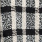 Steve Madden NWT  Black Plaid Eldridge Shirt Jacket Oversized Button Collar Sz L Photo 1