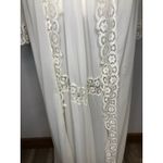 Vintage Nightgown/Robe Womens M 14/16 White Lace Nylon Long Peignoir Set Sears Size M Photo 4