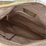 Coach Signature Penelope Purse Linen Leather Crossbody Shoulder Bag Cream Gold Photo 11