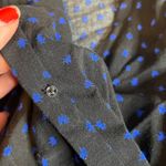 Juicy Couture Longsleeve Navy Romper Jumpsuit Extra Small Wrap Top Blue Star Photo 3