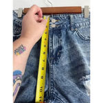 Flamingo Women's Distressed Boyfriend Jeans Size M Blue EUC! 0112 Photo 10