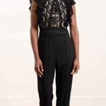 Sea New York Jumpsuit Womens Size 4 Winnie Lace Black Professional Photo 1